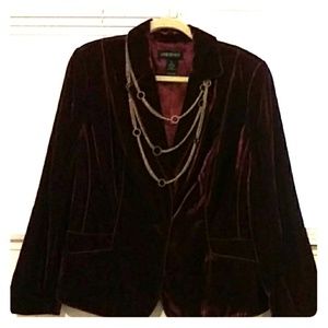 Lane Bryant Burgundy Blazer